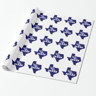 Papel De Regalo Ensuciemos con el azul de Tejas