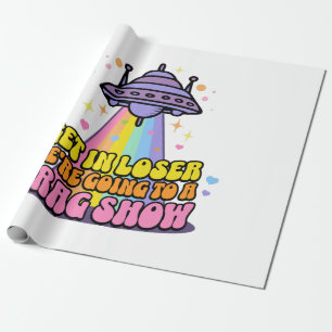 Papel De Regalo Entra Perdedor Vamos a un Espectáculo de Dragones 
