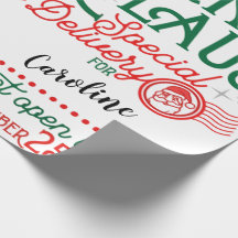 Entrega especial de Santa Claus Red & Green