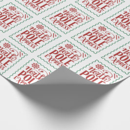 Papel De Regalo Entrega rápida de Santa Clause navidades