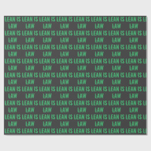 Papel De Regalo Entrenador Personal de Fitness Ley Lean Culturismo