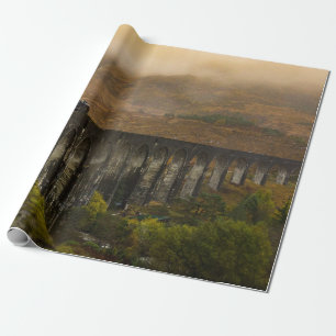 PAPEL DE REGALO ENTRENAMIENTO EN FERROCARRIL A LA HORA DEL DÍA