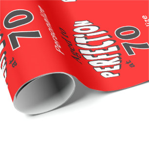 Papel De Regalo Envejecido a la perfección en 70