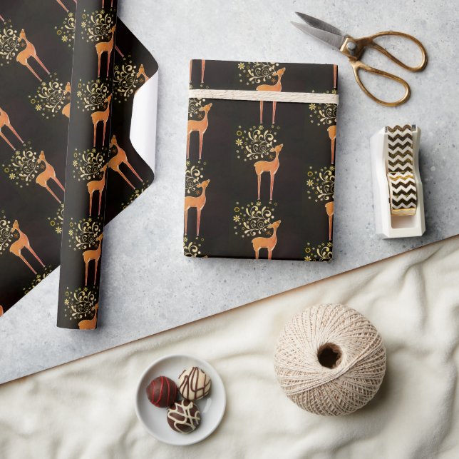 Papel De Regalo envoltorio de regalo de Navidad (Artesanía)
