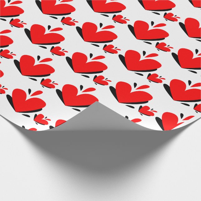 Papel De Regalo envoltorio del día de San Valentín AAA (Esquina)