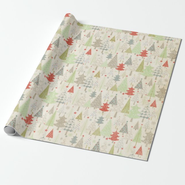 Papel De Regalo Envoltorio para regalos del navidad (Desenrollado)