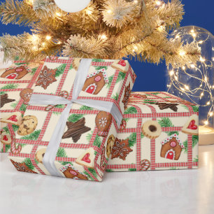Papel De Regalo Envoltura de Galleta