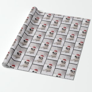Papel De Regalo Envoltura de Navidades de San Bernardo