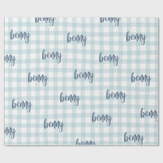 Papel De Regalo envoltura de regalo con nombre personalizado