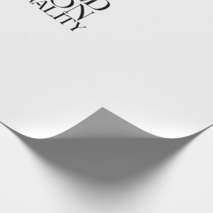 Papel De Regalo Envoltura de regalo corporativo de personalidad de
