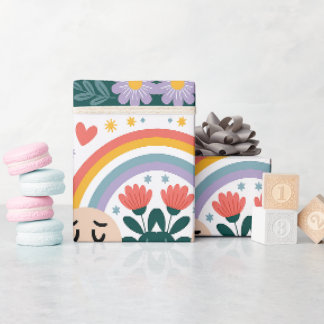 Papel De Regalo Envoltura de regalo de apoyo emocional - Arcoiris
