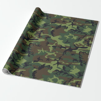 Papel De Regalo Envoltura de regalo de camo para cazadores