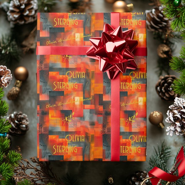 Papel De Regalo Envoltura de regalo de inspiración urbana personal (Subido por el creador)