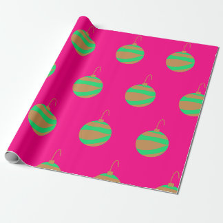 Papel De Regalo Envoltura de regalo de navidad brillante dibujada