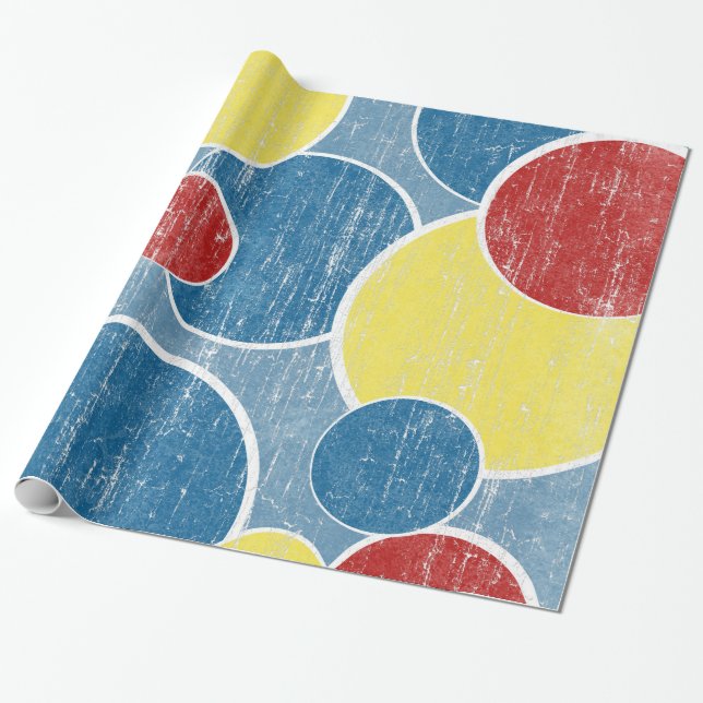 Papel De Regalo Envoltura de regalo de puntos de vista (Desenrollado)