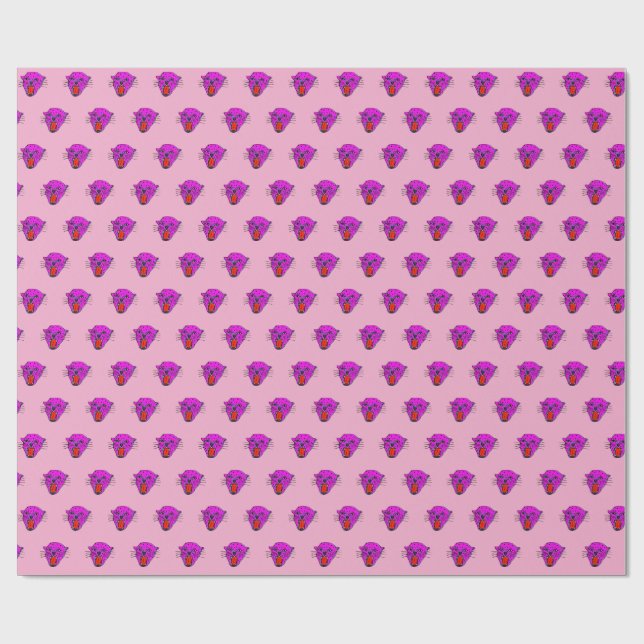 Papel De Regalo Envoltura de regalo de rugido salvaje - Patrón de  (Superficie plana)