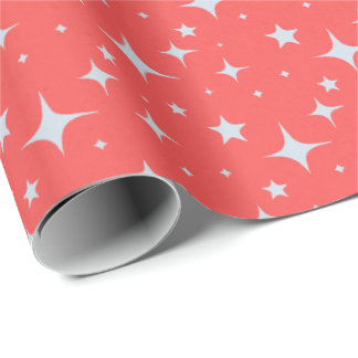 Papel De Regalo Envoltura de regalo de Starburst de invierno
