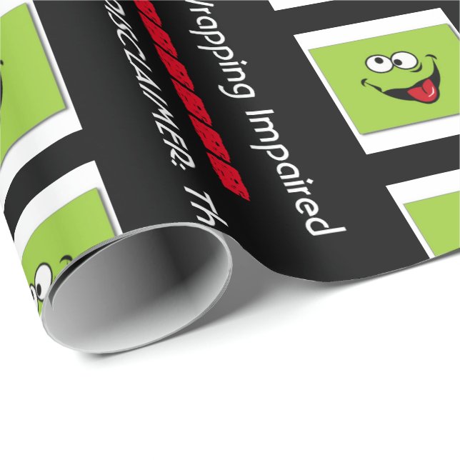 Papel De Regalo Envoltura de regalo deteriorado (Esquina del rollo)