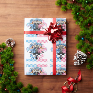 Papel De Regalo Envoltura de regalo para fiesta de revelación de g