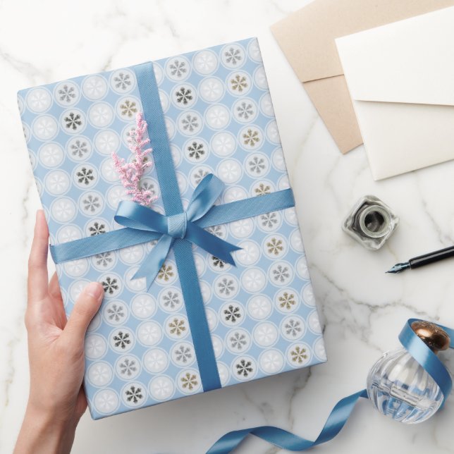 Papel De Regalo Envoltura de regalo para Navidades blancos bonitos (Regalar)