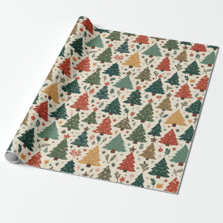 Papel De Regalo envoltura de regalo para navidades de árbol