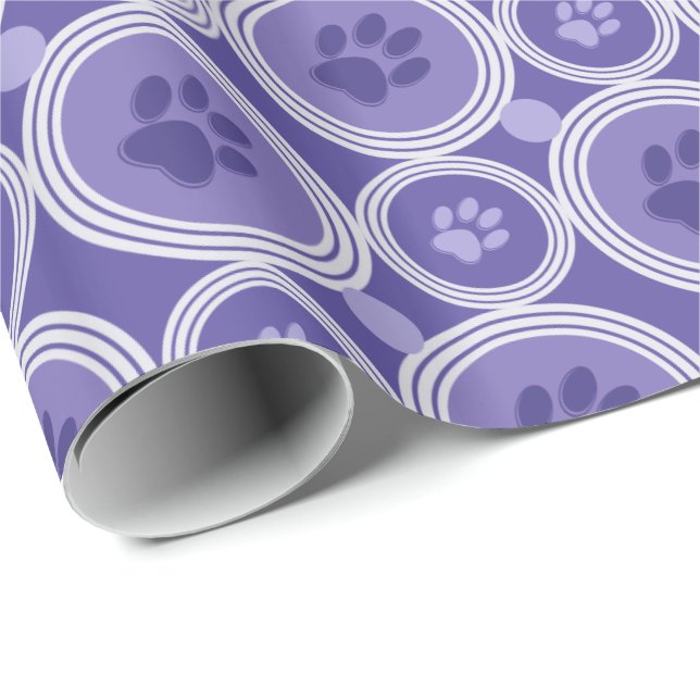 Papel De Regalo Envoltura de regalo para regalo (Violeta) (Esquina del rollo)