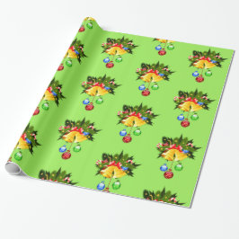 Papel De Regalo Envoltura de regalo sin costura para las campanas 