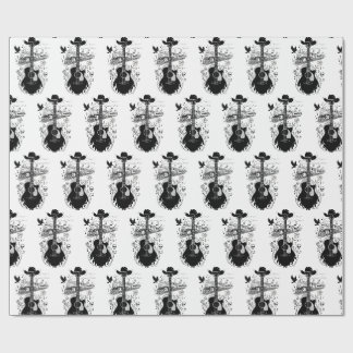 Papel De Regalo Envoltura de Rockabilly, regalo con tema de Johnny
