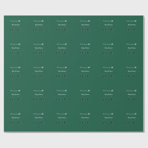 Papel De Regalo envoltura festiva de Navidad resplandeciente de Tr