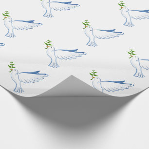 Papel De Regalo Envoltura/palomas de regalo para navidades