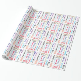 Papel De Regalo Envolver regalo Lugares favoritos Ciudades popular