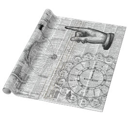 Papel De Regalo Ephemera Collage