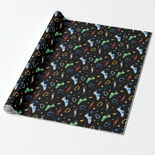 Papel De Regalo Equipo de escalada - Oscuro