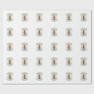 Papel De Regalo Equipo de golosinas de Halloween para perros