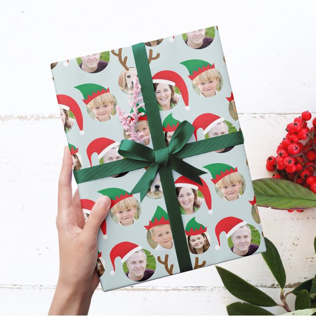 Papel De Regalo Equipo de Navidad Personalizado Seis Fotos Regalo  (Subido por el creador)