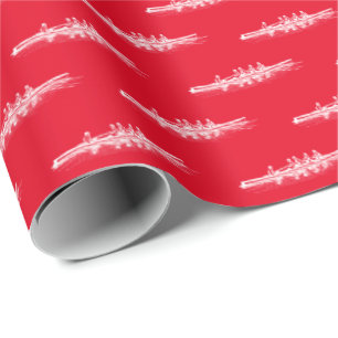Papel De Regalo Equipo de Remo de Tripulación de Remo Rojo sobre B