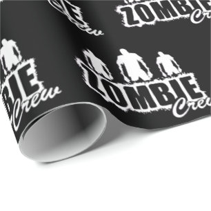 Papel De Regalo Equipo del zombi con tres zombis