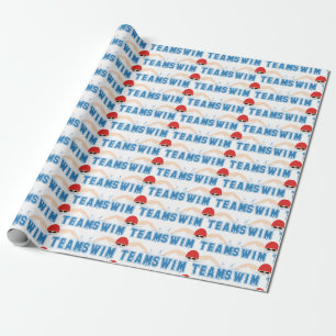 Papel De Regalo Equipo Swim