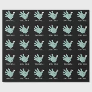 Papel De Regalo ER Enfermera Turquia Gobble Squad ER Enfermera Acc