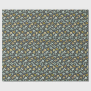 Papel De Regalo Era Una Flor Silvestre En Un Campo De Rosas