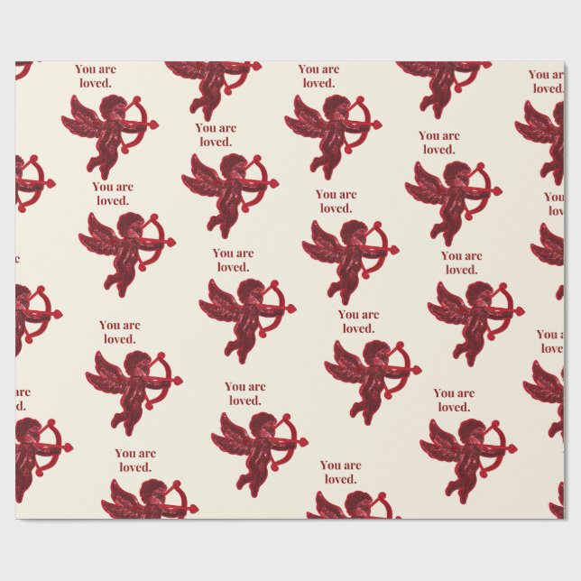Papel De Regalo eres amado (Superficie plana)