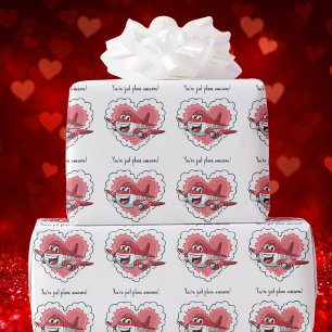 Papel De Regalo Eres Genial Avión Niños Día de San Valentín