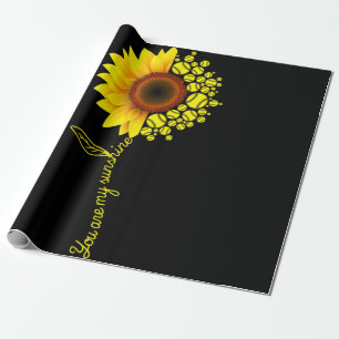 Papel De Regalo Eres Mi Sol Girasol Softbol