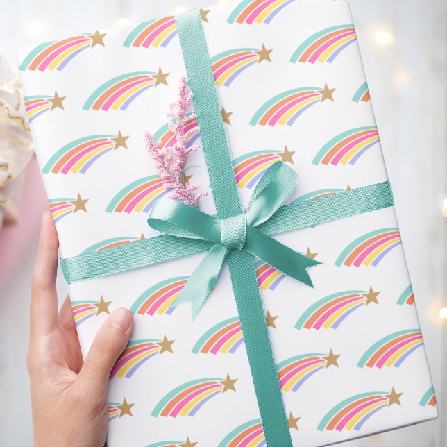 Papel De Regalo ¡Eres una estrella! Estrella de tiro arco iris (Subido por el creador)