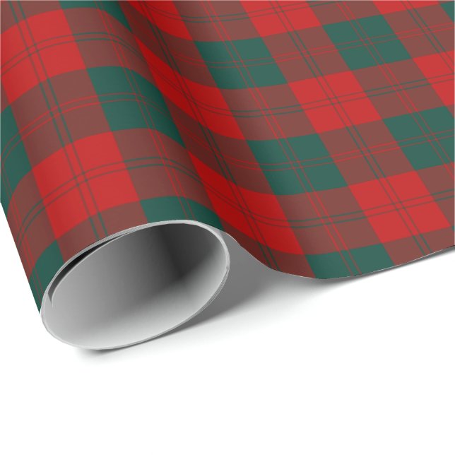 Papel De Regalo Erskine Clan Tartan (Esquina del rollo)