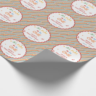 Papel De Regalo Es divertido ser una franja colorida de cumpleaños
