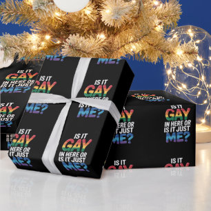 Papel De Regalo ¿Es Gay Aquí O Es Sólo Yo Cómico LGBTQ?