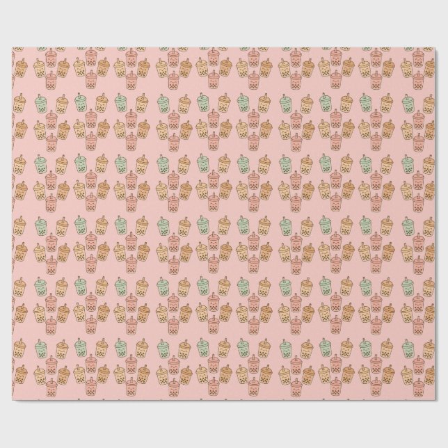 Papel De Regalo Es hora de boba (Superficie plana)