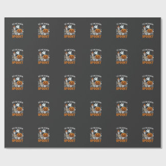 Papel De Regalo Es la temporada de Halloween espeluznante fantasma