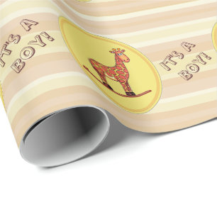 Papel De Regalo Es un caballo de rock para niños